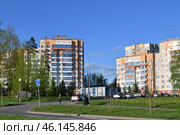 Moscow, Russia - May 1. 2024. Zelenograd administrative district. Редакционное фото, фотограф Володина Ольга / Фотобанк Лори