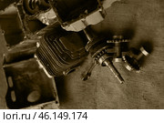 Бензопила Тайга 245. Донор. Стоковое фото, фотограф Анатолий Матвейчук / Фотобанк Лори