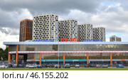 Odintsovo, Russia - 21 July. 2024. Tri Kita - a chain of large furniture stores. Редакционное фото, фотограф Володина Ольга / Фотобанк Лори
