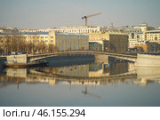 Москва, Россия - 11 апреля 2019: Городской пейзаж. Редакционное фото, фотограф YuryKara / Фотобанк Лори