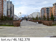 Жилой комплекс "Панорама". Город Казань. Республика Татарстан. Россия (2024 год). Стоковое фото, фотограф Александр Тараканов / Фотобанк Лори