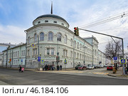 Казанский государственный педагогический университет (КГПУ), Казань, ул. Мартына Межлаука, 1 (2024 год). Стоковое фото, фотограф Александр Тараканов / Фотобанк Лори