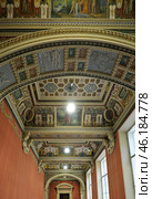 Saint Petersburg Stieglitz State Academy of Art and Design (St. Petersburg, Russia). Raphael's or Papal Gallery. Стоковое фото, фотограф Елена  Попкова / Фотобанк Лори