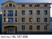 Городская усадьба Нечаевых-Востряковой, Москва, улица Малая Дмитровка, 10 (воссозданный новострой) Редакционное фото, фотограф Александр Селезнев / Фотобанк Лори