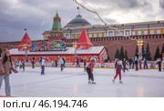 ГУМ - Каток на Красной Площади - 8 Москва, февраль 2025. Редакционное фото, фотограф Казума / Фотобанк Лори
