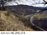 Дорога в горах, Тульский, Адыгея. Стоковое фото, фотограф Оглоблин Андрей Николаевич / Фотобанк Лори
