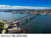 Bridge of city Tromso, Norway (2016 год). Стоковое фото, фотограф Андрей Армягов / Фотобанк Лори
