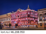 Доходный дом Н.П. Басина, Санкт-Петербург. Редакционное фото, фотограф Baturina Yuliya / Фотобанк Лори