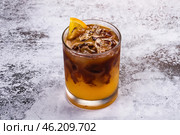 Energetic cocktail Bumble coffee with espresso. Стоковое фото, фотограф Андрей Старостин / Фотобанк Лори