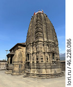 Baijnath Temple, built in early 13th century. Lord Shiva stone temple in Himachal Pradesh, India. Стоковое фото, фотограф Лариса Потехина / Фотобанк Лори