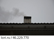 Труба на фоне неба. Стоковое фото, фотограф Andrew_Swarga / Фотобанк Лори