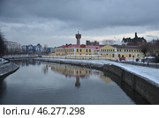 Набережная реки Уводь. Иваново. Стоковое фото, фотограф Сергей Миляев / Фотобанк Лори
