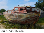 Утлый челн. Соловки. Стоковое фото, фотограф Юрий Лязер / Фотобанк Лори