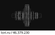 Wave Reducer. 3d seamless loop animation. Стоковая анимация, аниматор Кирилл Черезов / Фотобанк Лори