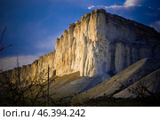 Белая скала Ак-Кая в Белогорском районе Крыма (2009 год). Стоковое фото, фотограф Snezka / Фотобанк Лори
