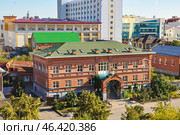 Город Тюмень. Тюменское духовное училище. Улица Димитрова, дом 3 (2015 год). Стоковое фото, фотограф Александр Тараканов / Фотобанк Лори