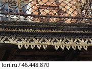 Фрагмент старинного балкона. Астрахань. Стоковое фото, фотограф Павел Просянов / Фотобанк Лори