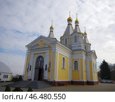 Александро-Невский собор. Белоруссия, Брестская область, город Кобрин, улица Ленина, 18 (2020 год). Стоковое фото, фотограф Алексей Иванов / Фотобанк Лори