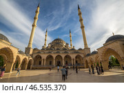 Akhmad Kadyrov Mosque (2021 год). Редакционное фото, фотограф Юлия Белоусова / Фотобанк Лори