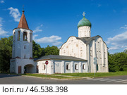 Церковь Феодора Стратилата на ручью (14 век)). Великий Новгород, Россия (2015 год). Стоковое фото, фотограф Наталья Волкова / Фотобанк Лори
