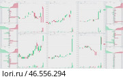 Stock market trading monitor. Стоковая анимация, аниматор Михаил Коханчиков / Фотобанк Лори