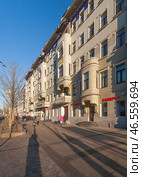 Дом, в котором жил писатель М.А. Булгаков в Москве. Редакционное фото, фотограф Владимир Чинин / Фотобанк Лори