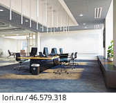 modern office interior, Стоковое фото, фотограф Виктор Застольский / Фотобанк Лори