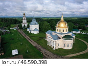Кировская область. Вид на Николо-Великорецкий монастырь. Стоковое фото, фотограф Александр Рюмин / ТАСС / Фотобанк Лори