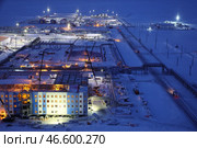 Строительство завода по сжижению газа. Стоковое фото, фотограф Владимир Смирнов / ТАСС / Фотобанк Лори