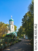 Колокольня Трехсвятительской церкви. Город Тюмень (2015 год). Стоковое фото, фотограф Александр Тараканов / Фотобанк Лори