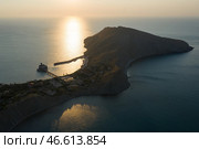 Республика Крым. Мыс Киик-Атлама в Черном море (2022 год). Стоковое фото, фотограф Сергей Мальгавко / ТАСС / Фотобанк Лори