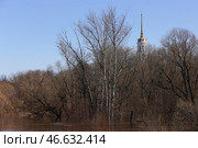 Территория, затопленная во время паводка. Стоковое фото, фотограф Владимир Смирнов / ТАСС / Фотобанк Лори