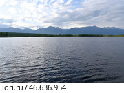 Забайкальский край. Река Чара и горы. Стоковое фото, фотограф Евгений Епанчинцев / ТАСС / Фотобанк Лори