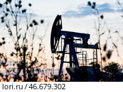 Нефтяной станок-качалка. Стоковое фото, фотограф О.Спиридонов/Бизнес Online / ТАСС / Фотобанк Лори