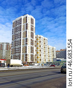 Жилой комплекс «Новокосино» по адресу Московская обл., г. Реутов, Носовихинское шоссе. Редакционное фото, фотограф stargal / Фотобанк Лори