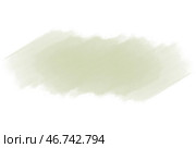 Abstract green brushstroke texture on white background. Стоковое фото, фотограф Zakharova Natasha / Фотобанк Лори