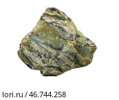 Opal mineral isolated on white. Стоковое фото, фотограф Константин Григорьев / Фотобанк Лори