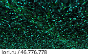Blinking and changing lines of a programing code on a dark background background, seamless loop. Стоковая иллюстрация, иллюстратор David Kashakhi / Фотобанк Лори