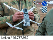 Подготовка военнослужащих на полигоне СВО (2023 год). Редакционное фото, фотограф Sergey Rusanov / Фотобанк Лори