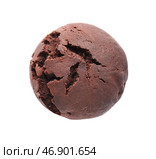Вкусное шоколадное пирожное на белом фоне. Стоковое фото, фотограф Pixel_shot / Фотобанк Лори