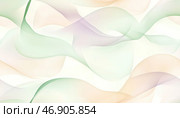 Pastel colored waves flowing seamlessly creating abstract background. Стоковое AI-изображение, AI-художник Юрий Поздников / Фотобанк Лори