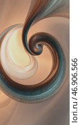 Golden swirl morphing and evolving in a seamless loop. Стоковое AI-видео, аниматор Юрий Поздников / Фотобанк Лори
