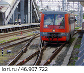 Рельсовый автобус (автомотриса) РА1-060, станция Казань, Татарстан (2020 год). Редакционное фото, фотограф Алексей Иванов / Фотобанк Лори