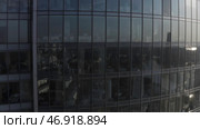 Aerial view of Vysotsky skyscraper and Ekaterinburg city landscape, Russia. Стоковое фото, фотограф David Kashakhi / Фотобанк Лори