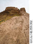 Ruins of ancient Ayaz-Kala Fortress (2022 год). Стоковое фото, фотограф Юлия Белоусова / Фотобанк Лори