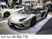Lamborghini Aventador S LP 740-4. Редакционное фото, фотограф Art Konovalov / Фотобанк Лори