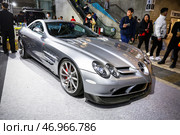 McLaren Mercedes-Benz C199 SLR. Редакционное фото, фотограф Art Konovalov / Фотобанк Лори