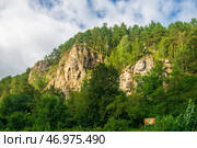Ермак-Камень, Кунгур, пермский край (2024 год). Стоковое фото, фотограф Олег Пученков / Фотобанк Лори