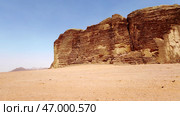 Expansive and Vast Desert Landscape Featuring Majestic Rock Formations and Scenic Views. Стоковое фото, фотограф David Kashakhi / Фотобанк Лори