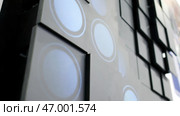 An Abstract Digital Display Featuring Unique Geometric Patterns Reimagining Modern Artistry. Стоковое фото, фотограф David Kashakhi / Фотобанк Лори